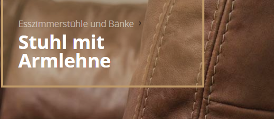 Stuhl mit Armlehne - Mokana Meubelen
